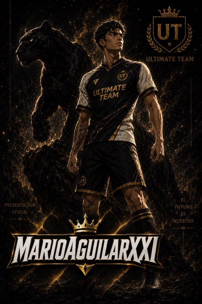 UltimateTeam_7's tweet photo. Trabajo, sacrificio y carácter.

⚫⚪🟡 @MarioAguilarXXI llega para fortalecer la defensa y demostrar que la constancia también impone respeto.

Cada batalla necesita guerreros confiables.

⚜️ EL FUTURO ES NUESTRO https://t.co/QW2I9KK3Mv