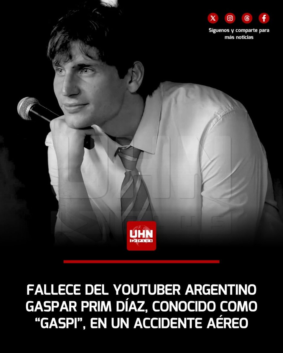 Paxbrasilis's tweet photo. O YouTuber argentino Gaspar Prim Diaz conhecido como Gaspi também faleceu na tragédia ocorrida no Rio de Janeiro.

Lucas Vignale — Diretor audiovisual argentino (trabalhava com videoclipes e produção de conteúdo).

Lucas Brito Chaves (“Lucas Frota”) — Produtor musical brasileiro. https://t.co/anxz6MzqEl