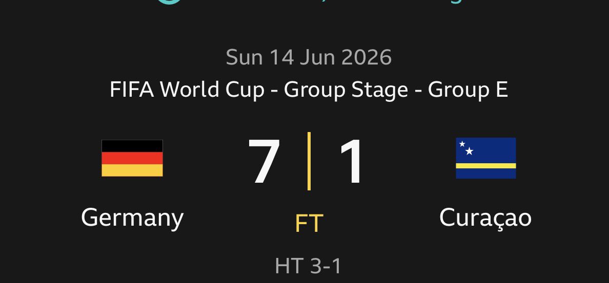 KhalKimo's tweet photo. Germany 7-1 Curacao ⚽️ 👀 
 It’s EU vs NA servers 🤣🤣🤣

#LeagueOfLegends #FIFAWorldCup https://t.co/lMOlgSsxyi