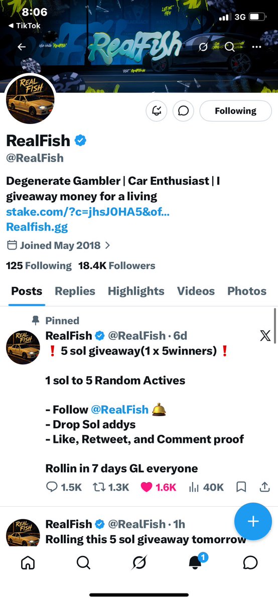 Horisweb3's tweet photo. @cryptohako @RealFish GQDvdq1sUtD5YoxrvQRuta7B15ZUF1k44AicJmBXCk7T https://t.co/F9HDzmEkS3