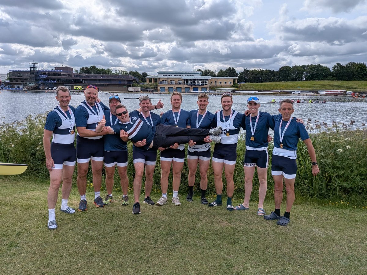 SabrinaRowing's tweet photo. 🥇BRITISH ROWING MASTERS CHAMPIONSHIPS

A massive well done to our Sabrina 8+ which raced today and won their event (Open C Eights). The 8+ achieved a time of 3.09.39 over the 1km race. https://t.co/hWbUnYpwXf