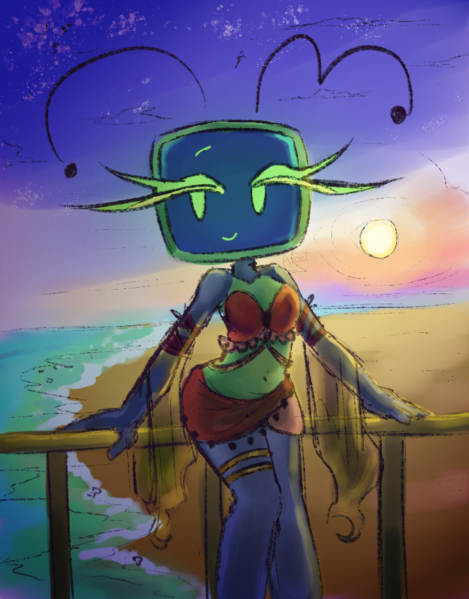 RokhlinaSo94005's tweet photo. Beach Outfit yay! #dandysworld https://t.co/uv2hqc64fQ