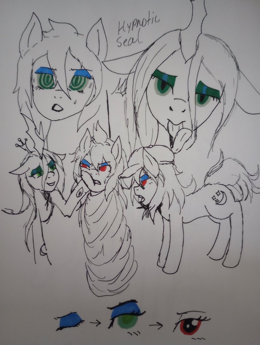 BurstTakeyami's tweet photo. "As much as that insect deserves nothing but exile, her magic is...tempting" - Nights Starfall 

Quote for my lil sketchy known as Hypnotic Seal...mrehehehe https://t.co/rQv0SaZtmq