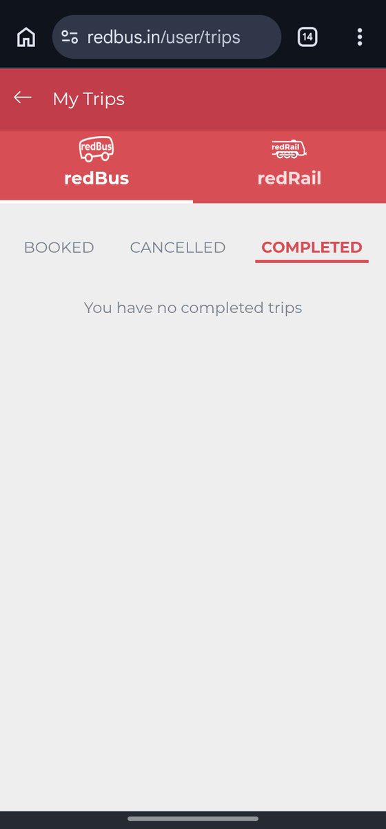 bijweakash's tweet photo. @redBus_in @redBus_in the web experience is so bad that I don't even see the booked history.
Anyways I will Dm from the pdf I downloaded earlier. https://t.co/AE8FVPeqlq