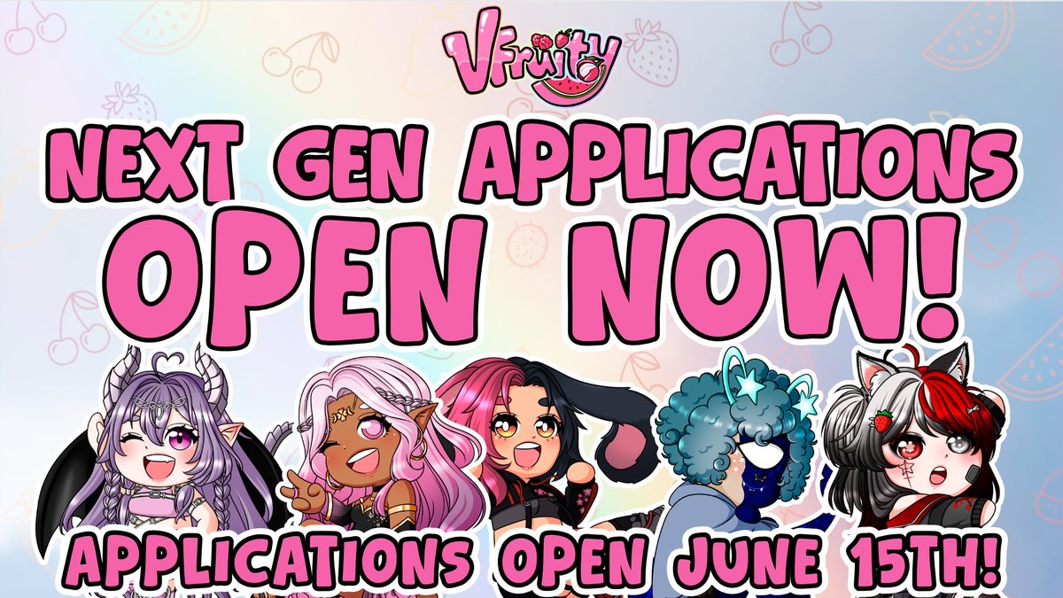 ⌜VFruity⌟ VTuber Group tweet media