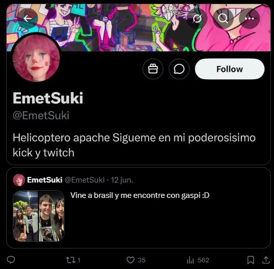 Santiago Baños, chingas a tu perra madre. tweet media