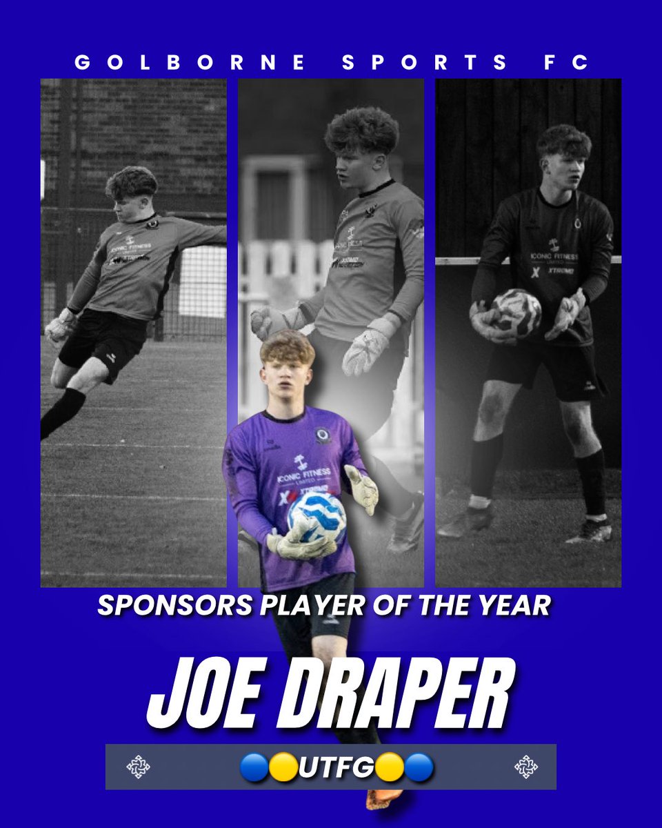 Golborne_FC's tweet photo. So last night was our end of season presentation. 
Congratulations to all the lads that took the awards. All fully deserved. 
@jordanc33135030 @lingardalex @Joedraper01 Sean Cassar 
👏👏👏👏💙💛 https://t.co/ZbhnfVtgQI