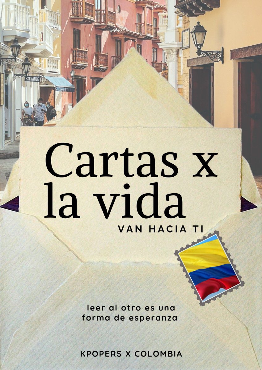 jinkookalien's tweet photo. CARTAS X LA VIDA 🪄🇨🇴
Un espacio en donde vamos a escribir cartas para nuestra Colombia, a esas personas que siguen indecisas en su voto u para aquellos que están consumidos por el miedo más que la esperanza. 
https://t.co/DQx2UXXhbX
#YoMeLaJuegoPorLaVida 🫰 https://t.co/4IVDrdsKUX