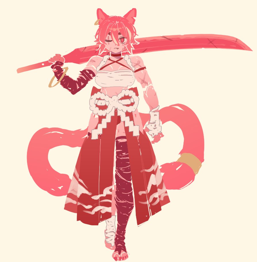 「」|刀子猫🔪🐈‍⬛のイラスト
