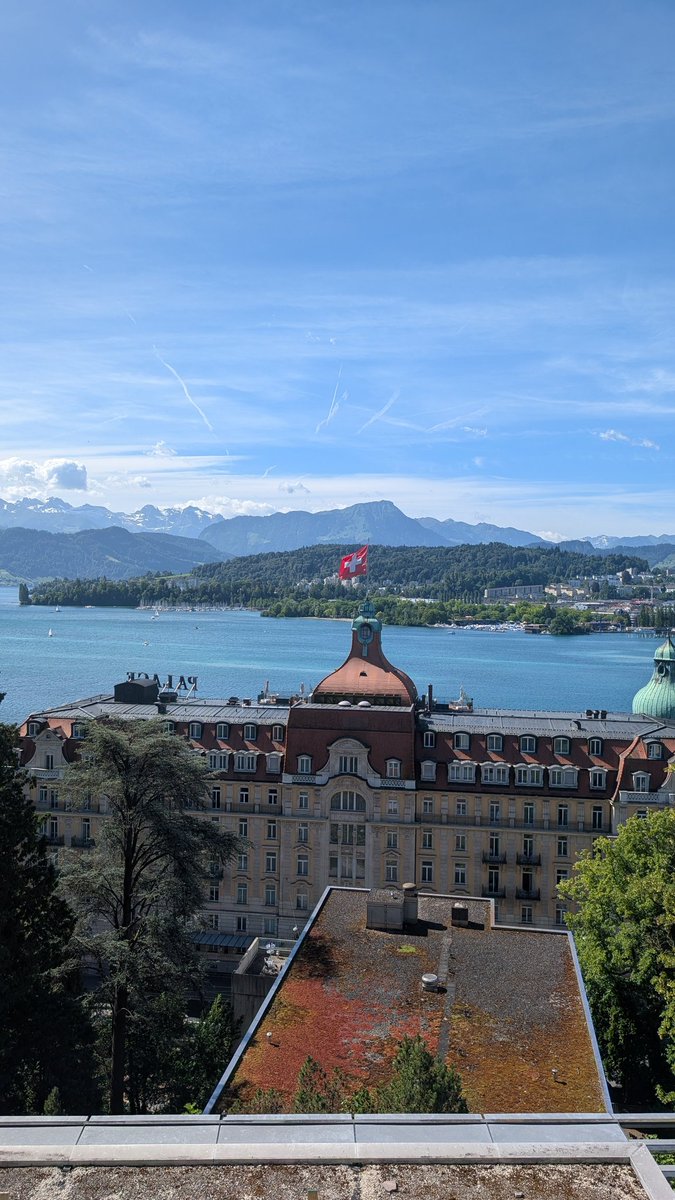 rish_kankaria's tweet photo. Visited switzerland recently.
This is Mandarin Oriental Hotel in Luzern, still they have a very prominent Swiss Flag on its top.
Every Tourist place, every hotel, every shop had a Swiss Flag in the entire country.
I believe Indian Hotels should follow this.
@ITCHotels @TajHotels https://t.co/3Rl8lvH8BV