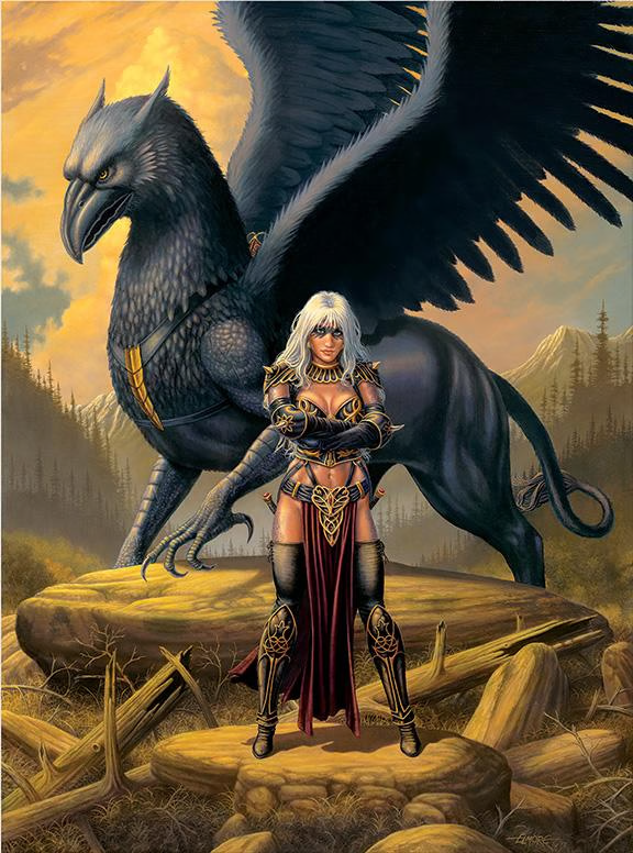 KevinLamb74's tweet photo. "So What?" by Larry Elmore (2017)
#FantasyArt https://t.co/fn2LaGxF8k