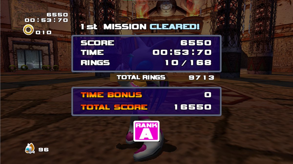 JiggsMain's tweet photo. Beating an SA2 treasure hunting stage in under a minute probably feels better than sex https://t.co/VEI4NOxzKJ