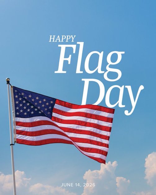EJAmado's tweet photo. The United States celebrates #FlagDay, a symbol of democracy and freedom worldwide. https://t.co/7dEUpYO42b