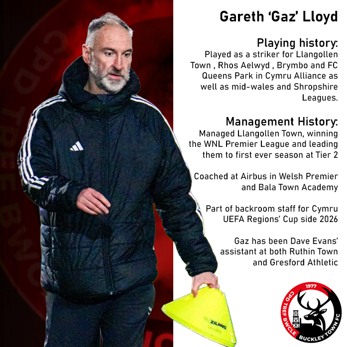 BTFCofficial77's tweet photo. Right, the transfer window officially opens tomorrow, so ahead of a bunch of new player announcements, please say hello to our new Assistant Manager, Gaz Lloyd... https://t.co/kmsy9qfqW1