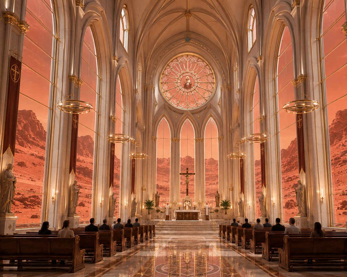 is_OwenLewis's tweet photo. Cathedrals will be built one day on Mars. https://t.co/zjEjUXl5q5