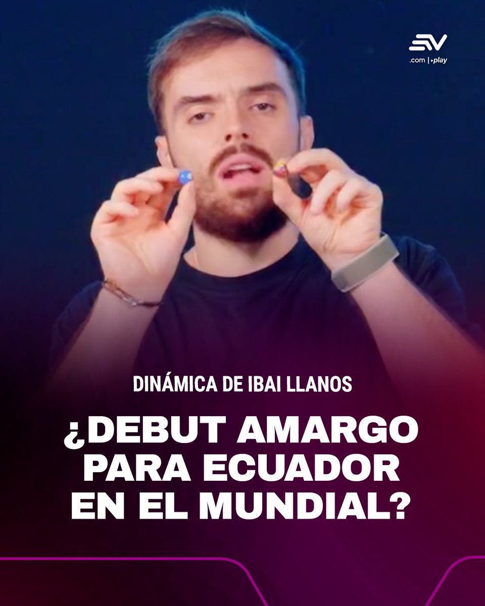 ecuavisa's tweet photo. (VIDEO) 🫪 A pocas horas del debut de la Tri, el influencer español Ibai Llanos realizó una curiosa simulación con canicas para pronosticar el resultado del partido entre Ecuador y Costa de Marfil. ¿Qué pasa con La Tri? 🇪🇨 ➡️ https://t.co/FcQzQG3RI4 https://t.co/6FCIzzxdgx