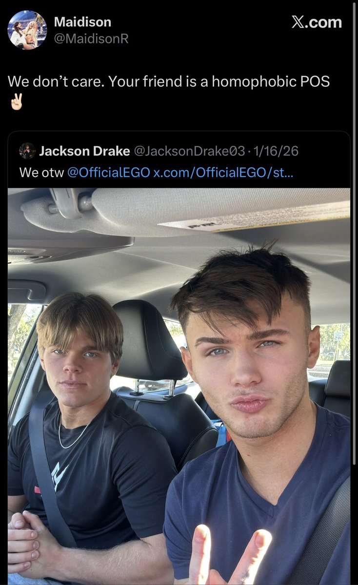 ZoeMP9023's tweet photo. @MaidisonR @entitydig @itsaslann And how about you keep the same energy about your favorite dating a homophobe https://t.co/xAsg0j8vrT