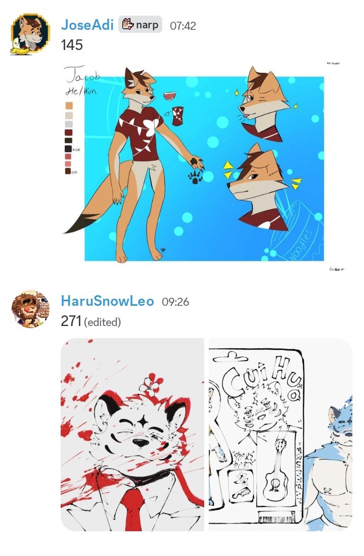 JamesDaBesst's tweet photo. Requests i drew for furries in my discord server last year

( repost )

#furry #furryarts #furryartworks https://t.co/EvNxrevVt0
