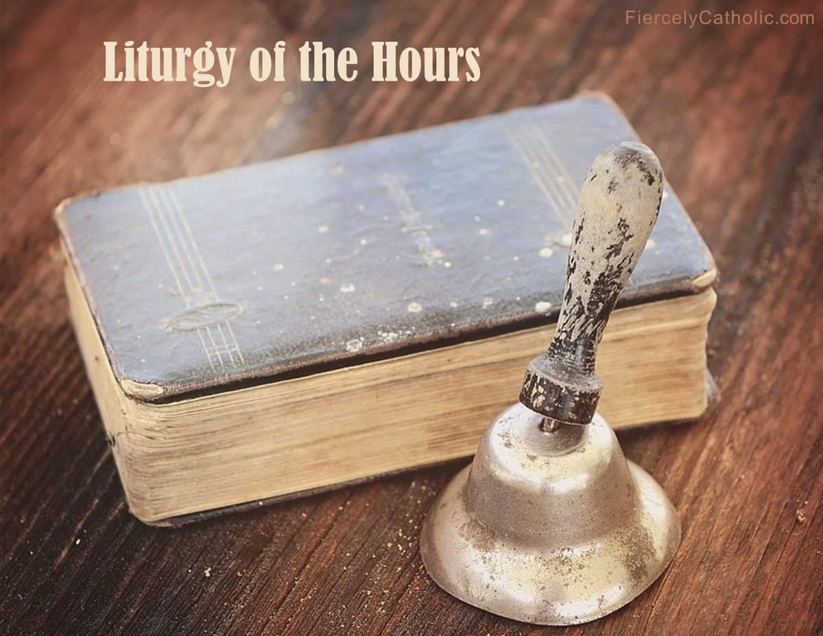 FierceCatholic's tweet photo. The Liturgy of the Hours is also known as the Breviary, the Divine Office, or the Universal Prayer of the Church. This prayer has been described as an extension of the Mass which reveals how highly it is regarded.
https://t.co/ikmeSZuH65 https://t.co/Up8jpu9o1r