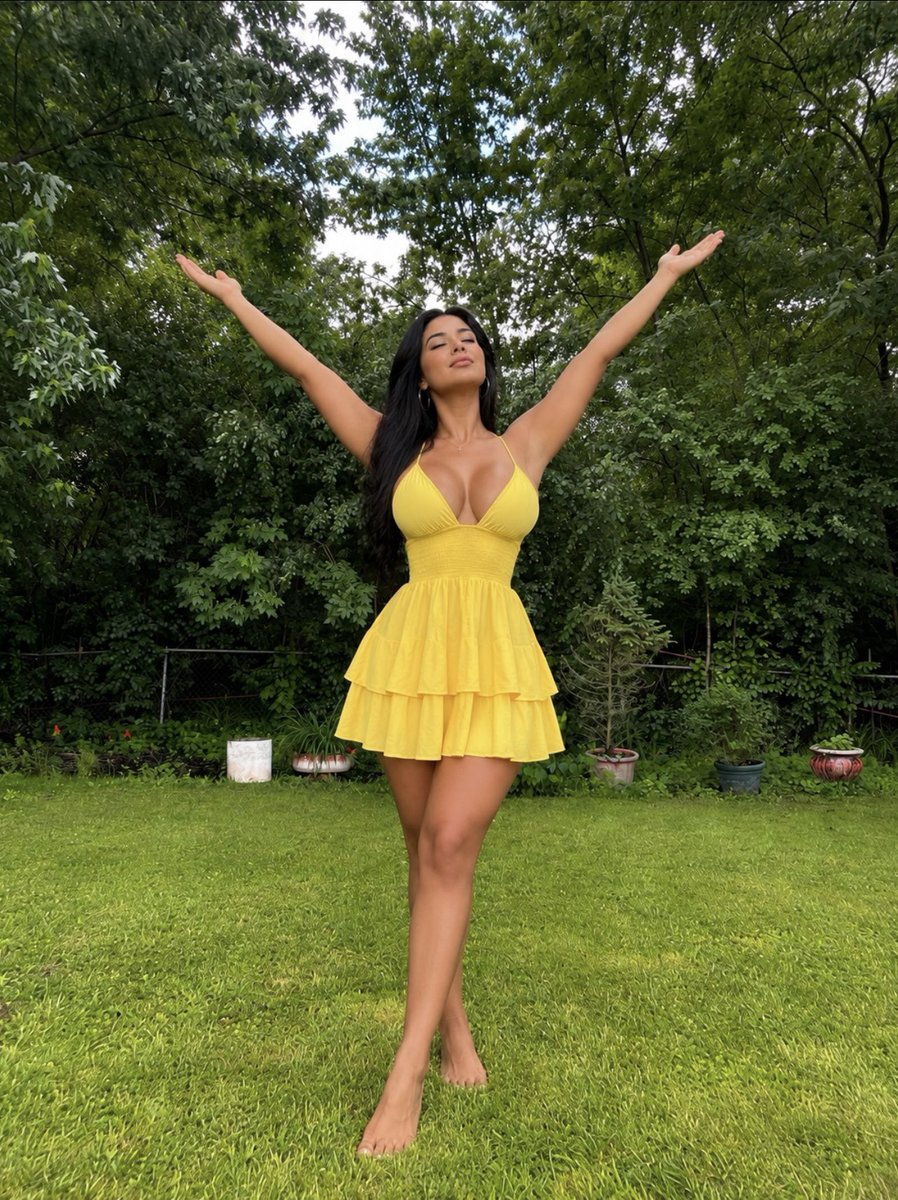 OfficialIvyDiaz's tweet photo. Today feels good 🦋🤗 #freespirit #bloomingdays https://t.co/e4FtaMLSbt