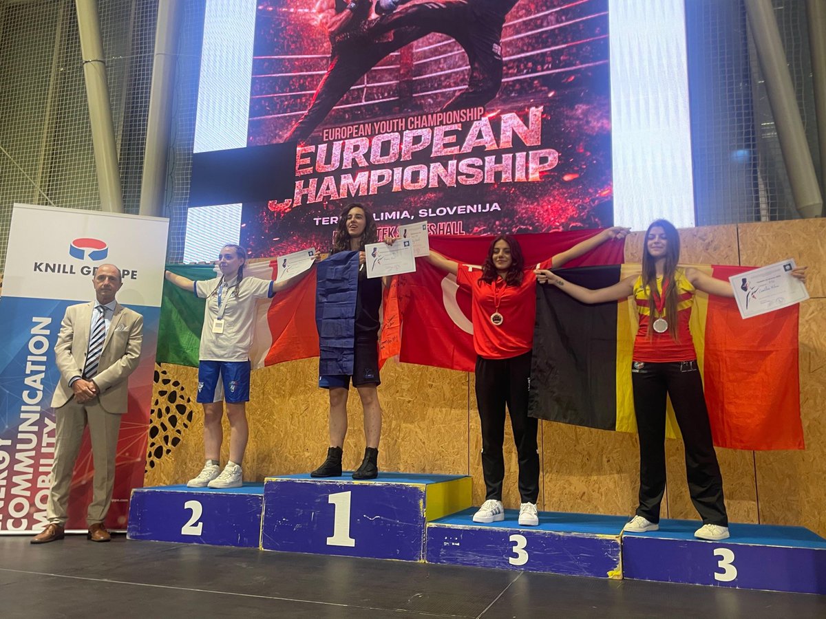 YenisehirMEM's tweet photo. 11-14 Haziran 2026 tarihleri arasında  Slovenya’da yapılan Savate Assaut (Kick boks ) Gençler Avrupa Şampiyonasında İlçemiz Spor Lisesi ögrencisi Sudenaz Karabulut Avrupa 3’üncüsü olmuştur 👏🏻👏🏻👏🏻
@tcmeb @vali_zorluoglu @Yunus__ATAMAN @sadoglu_salih @husamettin_atli https://t.co/uFxFAMIj6e