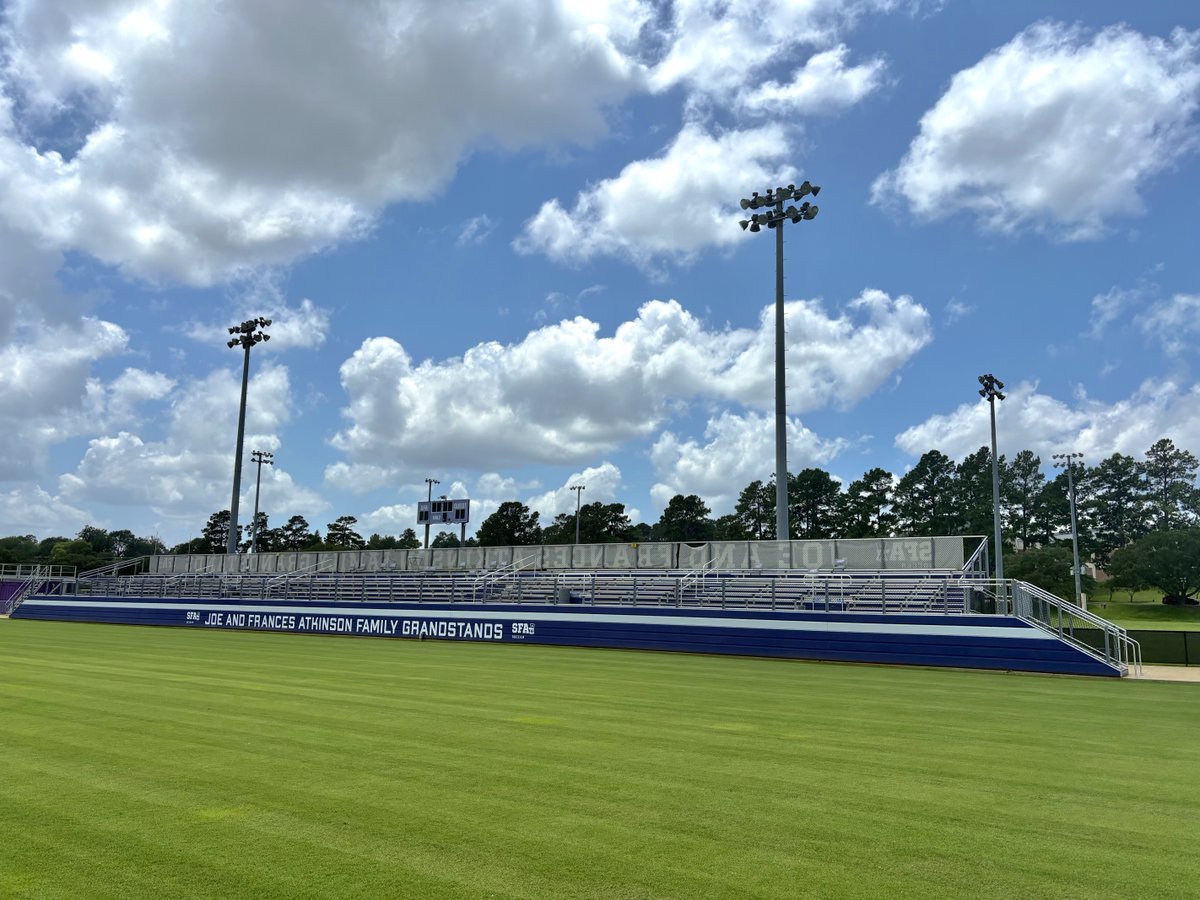 SFA_Soccer's tweet photo. The place to be...

...Let's chat soon 📲

#AxeEm https://t.co/4vCl5H6EIs