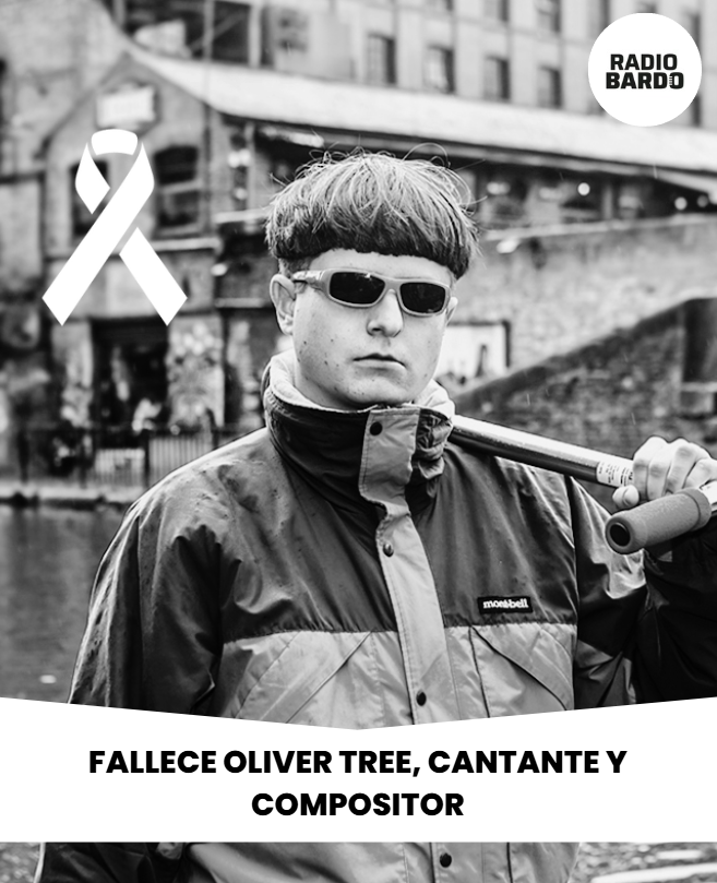RadioBardo's tweet photo. #Actualidad | Falleció a los 32 años el cantante y productor estadounidense Oliver Tree, tras sufrir un trágico accidente aéreo en Brasil. El artista, reconocido globalmente por éxitos virales como "Life Goes On". #RadioBardo https://t.co/NyUKspsB3Y