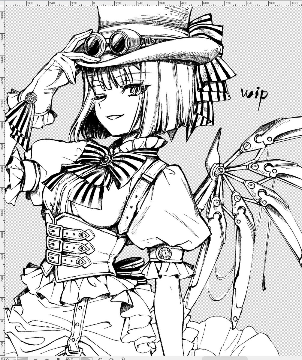ytaoh's tweet photo. スチームパンクとパッツンは相性がよくて……(持論) https://t.co/mkM5B47cCR