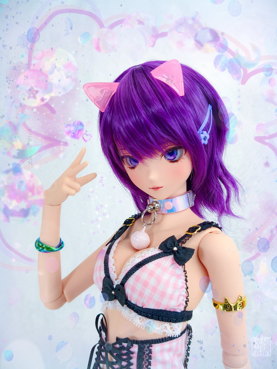 AndroidPDF's tweet photo. 紫ちゃん: にゃ〜っ💜✨ฅ(Φ∀Φ)ฅ🐾
Yukari-chan: Nya~ 💜✨ฅ(Φ∀Φ)ฅ🐾
#chocomero #smartdoll #smartdoll紫 #dolljpf https://t.co/CwIEu9BgnM