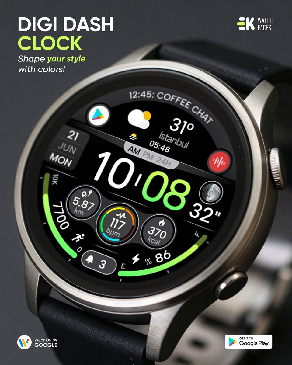 ekwatchfaces's tweet photo. Shape your style with colors!βπ
Watch: https://t.co/ahIR8MNiYV
Watch Face App: https://t.co/yqNnKnirKI
Web: https://t.co/t00OiNYi7A
#wearosface #watchfaces #watchface #GalaxyWatch5 #wearosbygoogle #GalaxyWatch6 #galaxywatch7 #galaxywatch8 #galaxywatchultra #galaxywatch4 https://t.co/vyvtOKQnFx