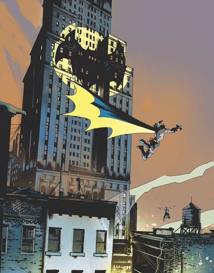 BatmanNotes's tweet photo. Batman: One Dark Knight by @Jock4twenty https://t.co/C9YXhDaB3z