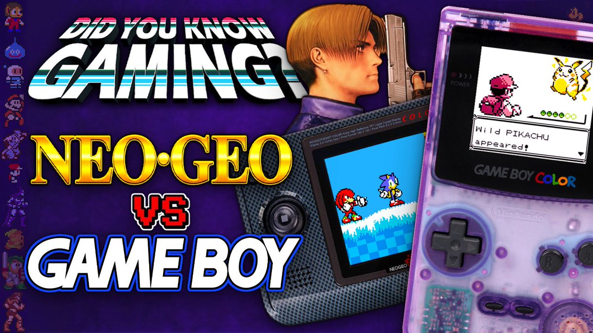 didyouknowgamin's tweet photo. [NEW VIDEO]

Neo Geo Pocket Wasn’t Killed by Pokemon

Today we dive into the history of the Neo Geo Pocket, SNK’s underrated handheld console, and it's war with Nintendo's Game Boy.

https://t.co/8nqdpcSDf6 https://t.co/5nmFn1dUGF