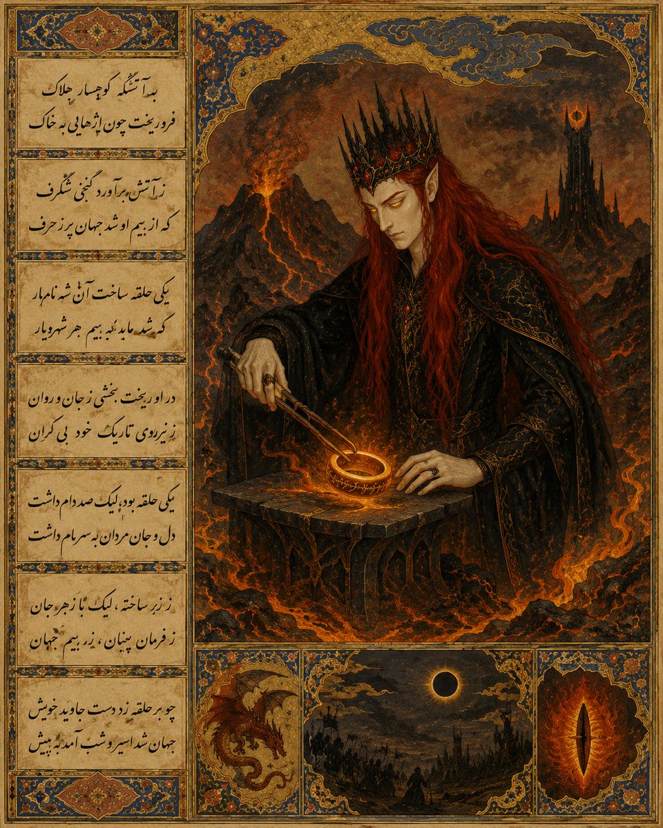 ElleInTheShell's tweet photo. Sauron 🔥 
(See ALT) https://t.co/a7cOEBpGuz