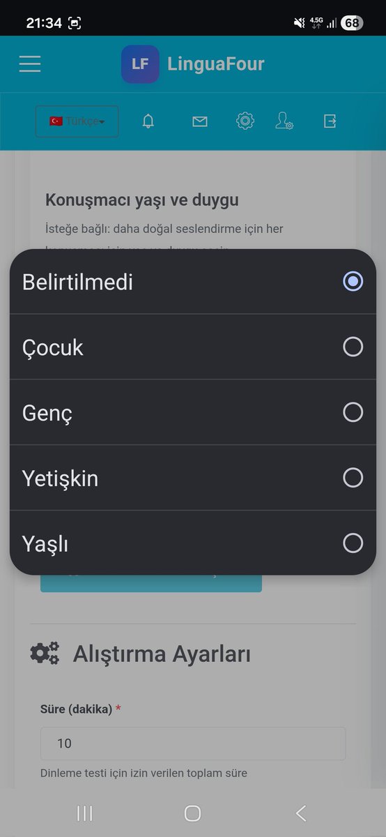 watchmen_02's tweet photo. https://t.co/xLOyStkKup da ses kaydı yükleyerek istediğiniz dilde soru üretebilirsiniz. Ya da yapay zekaya konu belirterek ses üretebilirsiniz. Ancak ürettiğimiz ses robotik değildir birden fazla konuşmacı seçebilirsiniz.  #EnglishLearning #language #education #FifaDünyaKupası https://t.co/QO3mH4VMo2