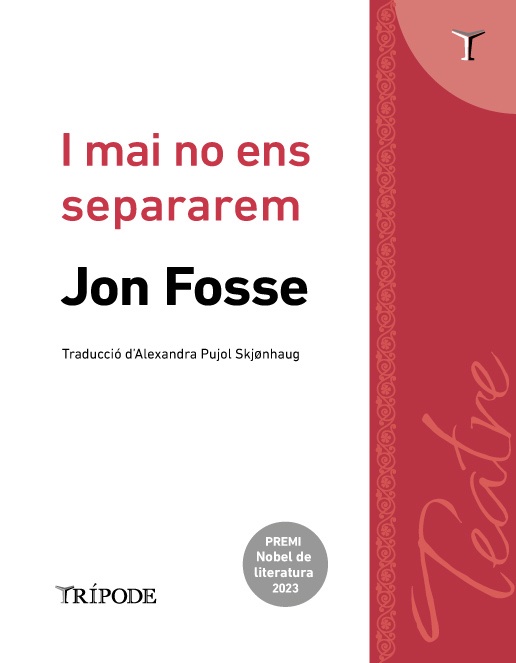 leo2vicente's tweet photo. Entre tanta prescripció de novetats de novel•les, m'agradaria destacar que s'han publicat fa poc tres obres de teatre de Jon Fosse al català 🎊 Mola molt que hi hagi gent boja que tiri endavant projectes culturals potents que es desmarquen de les demandes habituals del mercat 💞 https://t.co/OkR6FZbBx2