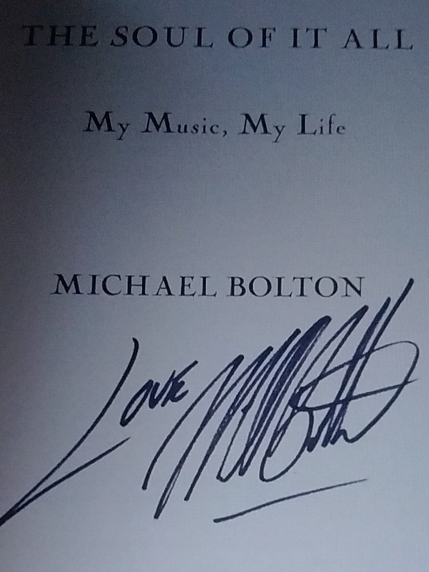 Moonlightpixie's tweet photo. LOVE NOTE TO THERESA KOLASA FROM MICHAEL BOLTON "LOVE MICHAEL" https://t.co/Sthzvuprb4
