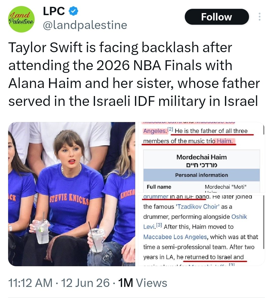 RabbiPoupko's tweet photo. So many words instead of just saying "Antisemites outraged by Taylor Swift having a Jewish friend" https://t.co/LTWPwcmc4S