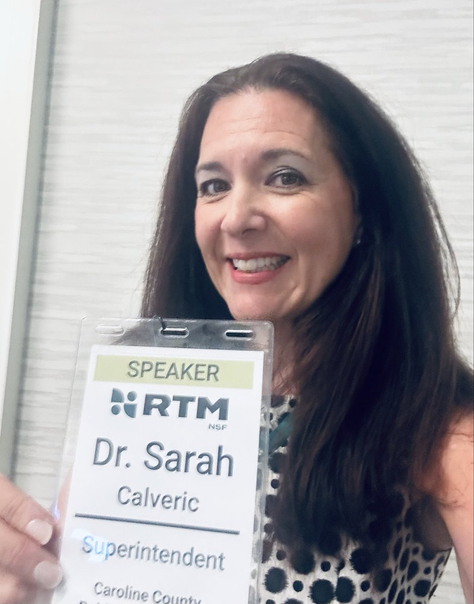 SarahCalveric's tweet photo. Great opportunity to learn among superintendent colleagues across the US. Honored to have served as a guest speaker on the MagicSchool panel discussing AI in K12 education! https://t.co/alRDbZ2kn3