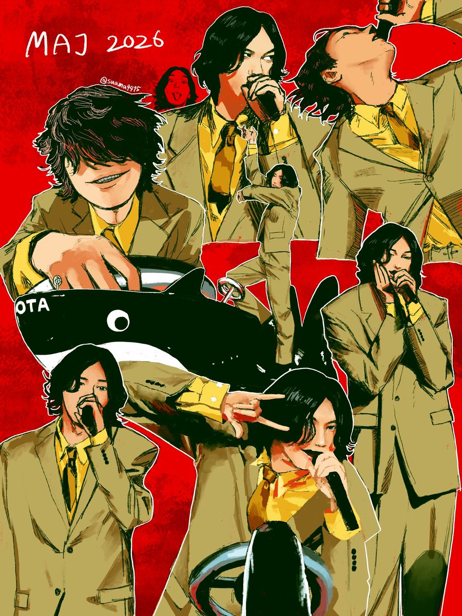 suama9415's tweet photo. 描きたかったところ全部！！ https://t.co/3O5xNUFyYz