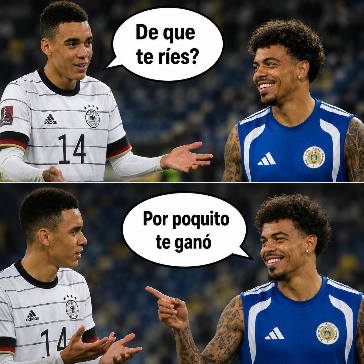 PkoAranza's tweet photo. #Curazao vs #Alemania https://t.co/xK7xV3f2Ts