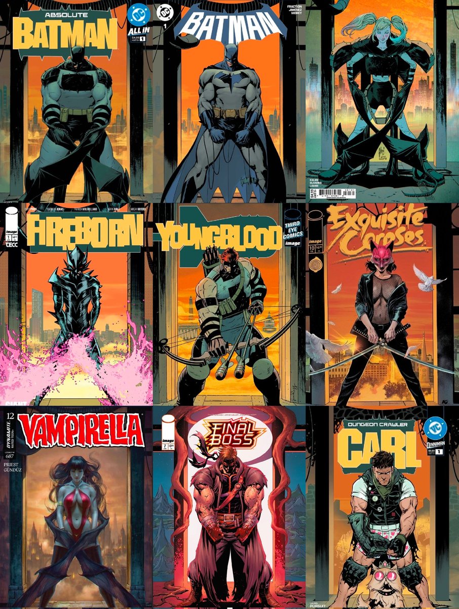 dcuworld's tweet photo. Nick Dragotta responds to homaging his own cover for Absolute Batman #24.

"Everyone else is. I mean".

Via:@thechrisanton https://t.co/jgHa59D63s