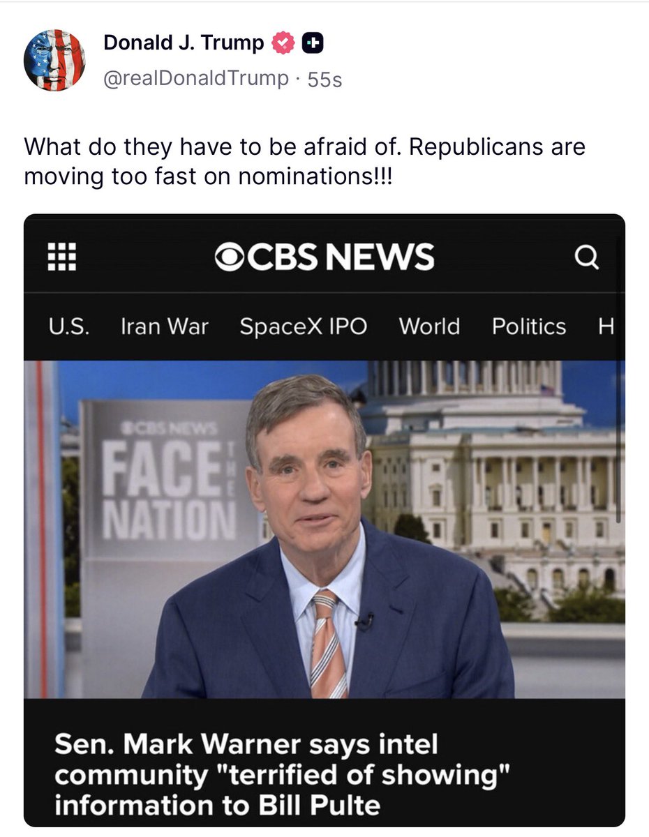 GuntherEagleman's tweet photo. What do they have to be afraid of… 🤔 https://t.co/45Dvl42gj3