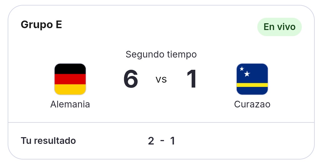 Sol_de_Colores's tweet photo. Ya fue, ganó el Mundial 2026 Alemania.
#Fifa_worldcup2026 https://t.co/jaCKQpCGvE