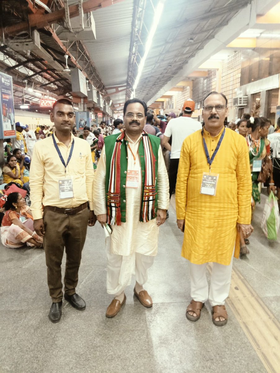 AshokKumarIGGoi's tweet photo. Visited Nizamuddin Railway station, New Delhi on 24th May'26 at 2355hrs to oversee the departure of our friends to different destinations after completion of Historical function at Lal kila Ground. https://t.co/0acUFj123A