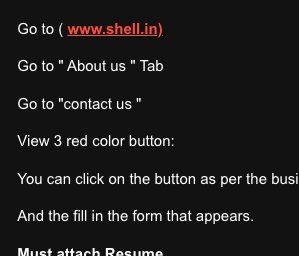 SidCloudDev's tweet photo. @Shell_India @Shell @Shell_USA 

Found a bug on your page
https://t.co/xWofvb552Y

the (https://t.co/Fs3gn8fkNg) url on this page takes the closing bracket too.

I am actively searching for Jobs 
Just letting you know
:) https://t.co/SkmzbkmrKu