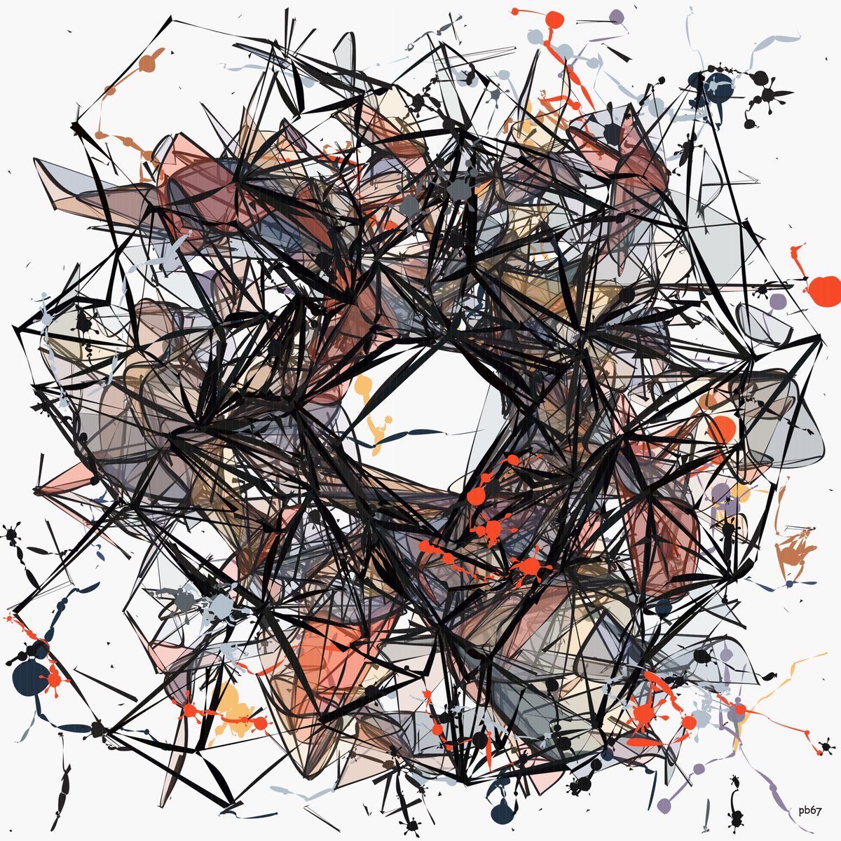 paolob67's tweet photo. #pb67art #Abstract #abstractart #abstractartwork #generative #generativeart #artwork #creativecoding #digitalart #javascript #p5js #Processing #programming #algorithm #computerart #art #geometricart #geometric https://t.co/ahmgL7Hckp