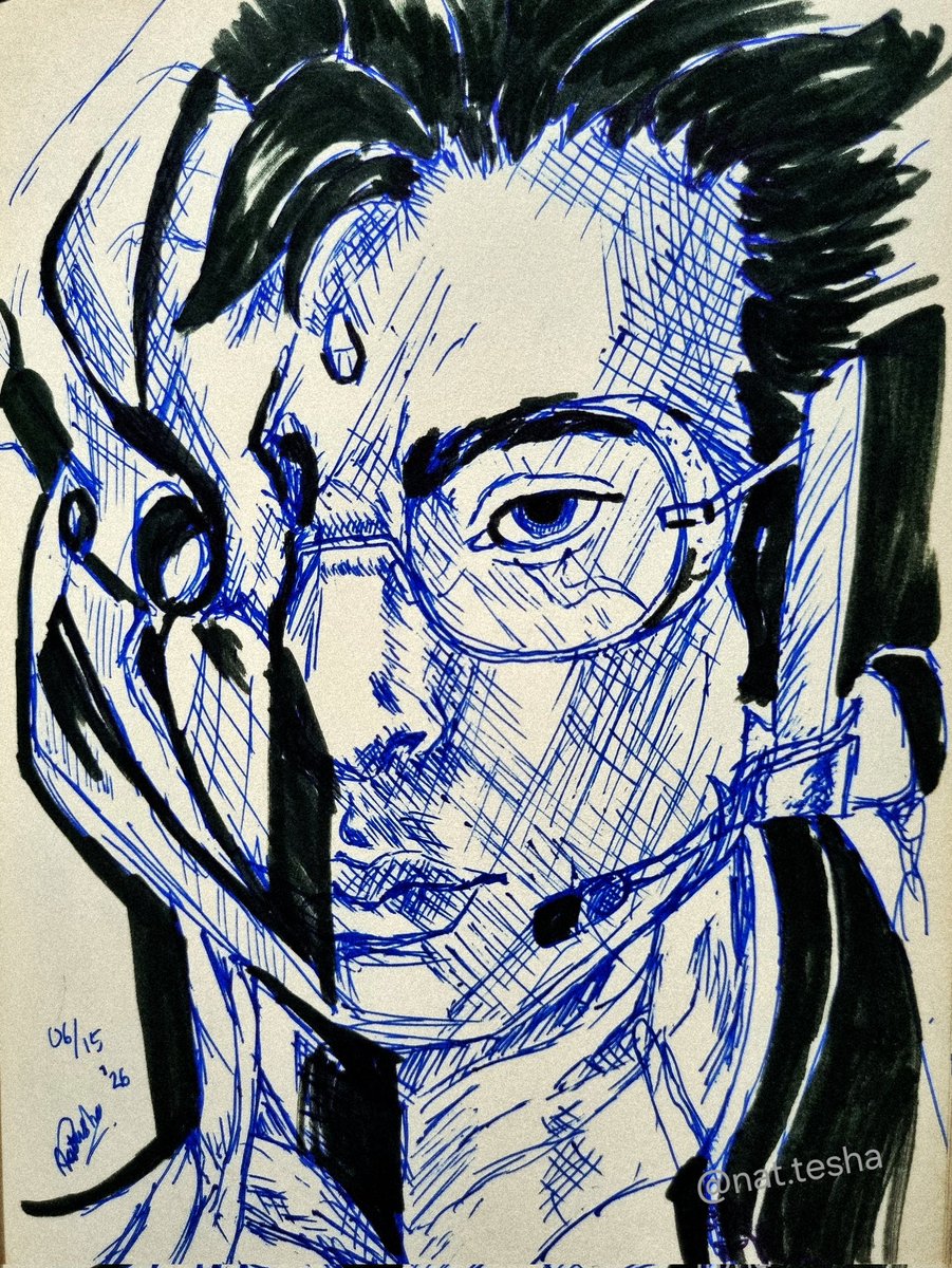 nat_tesha's tweet photo. My first speedster❤️
Meet: Volt/Amir Beckett
(And a chibi form of him🤏)

I left my pencil somewhere, and I just found blue pen and black brush marker 😅

#warframefanart #voltwarframe #amirbeckett #tennocreate #inksketch https://t.co/9FzRxSK6EC