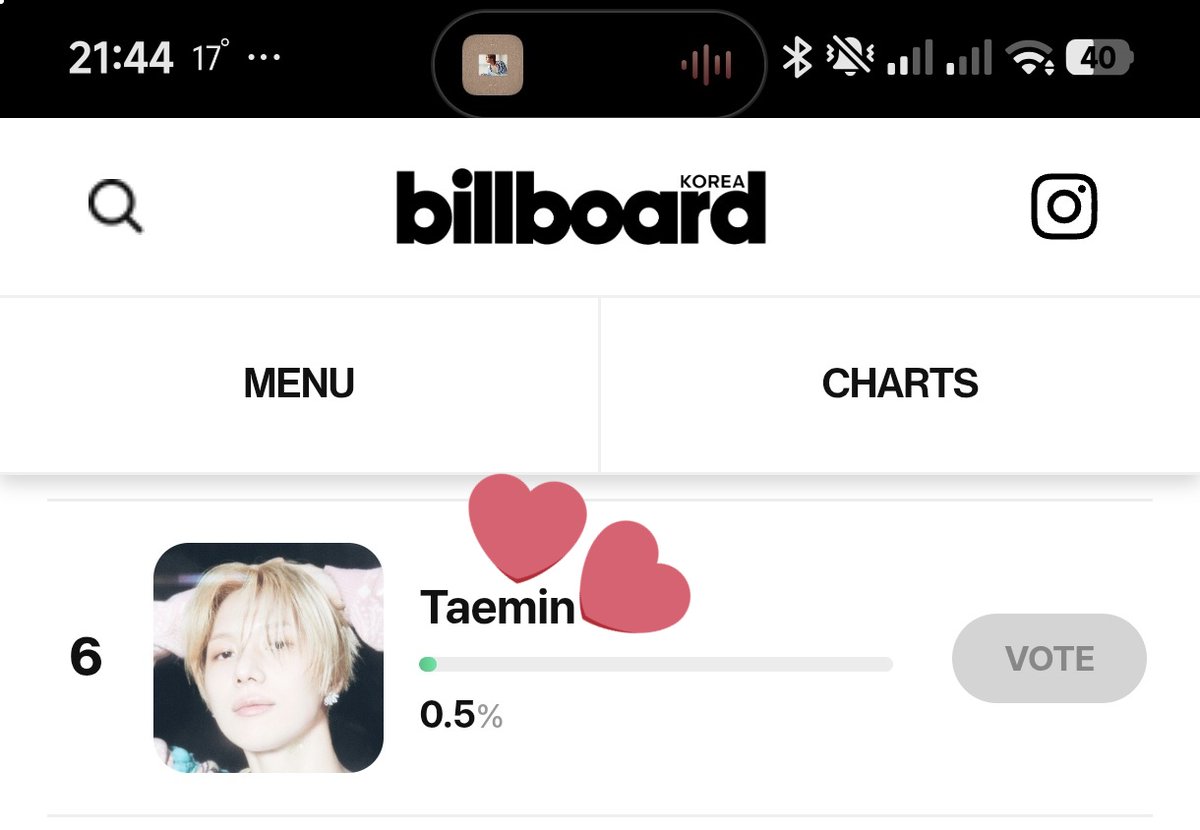LEtoile7777's tweet photo. TAEMates, please don't forget to vote for #TAEMIN today too🌸
Use all 32 votes a day💛
https://t.co/RgbG4cs7uK https://t.co/csIDv4SJ6p