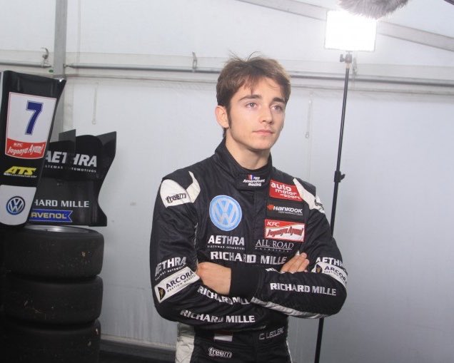 redtyres's tweet photo. been watching every race in which leclerc took part since he looked like this, it’ll never be hard https://t.co/VYTkjGReTj