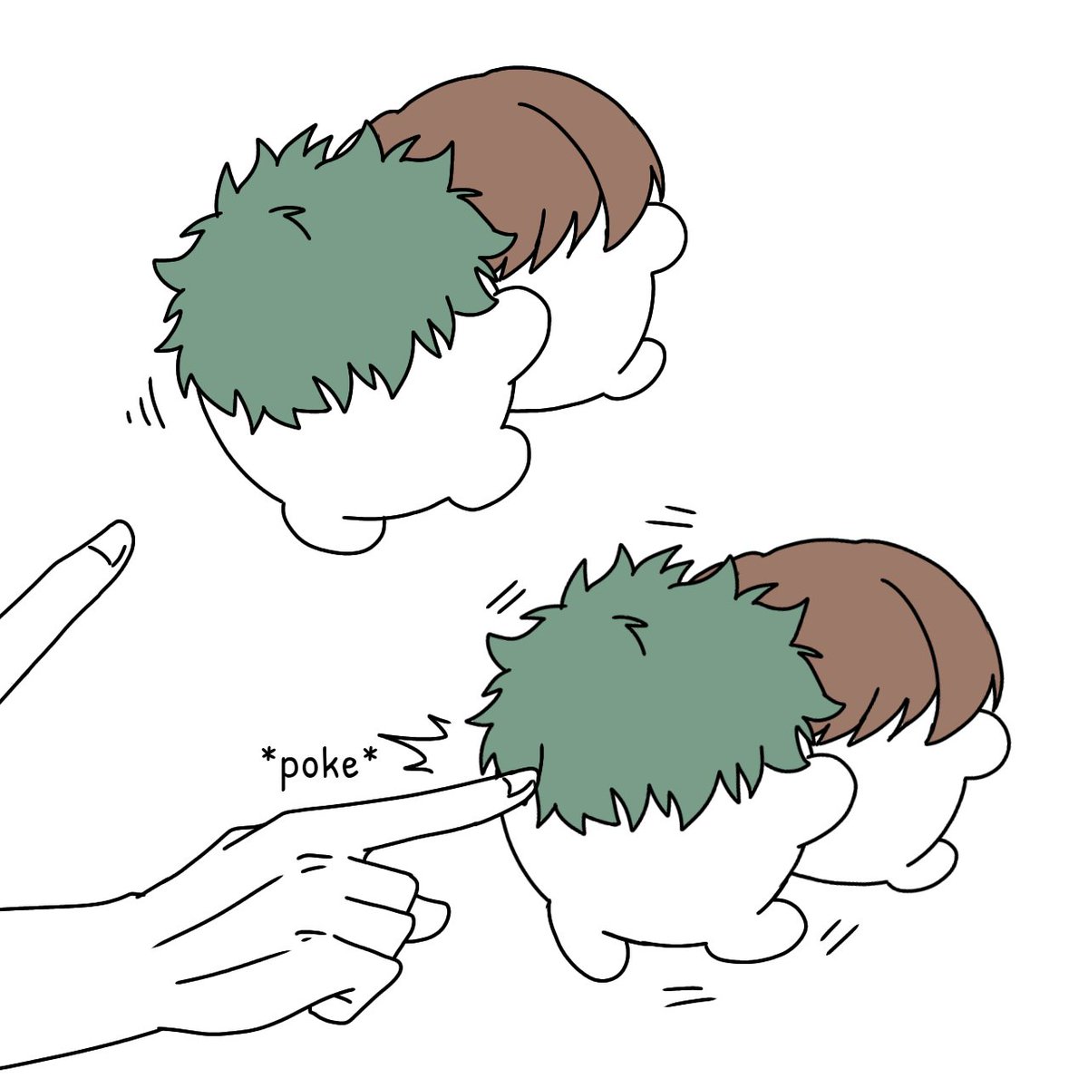 1MU_1_2's tweet photo. Tiny legs, very easy to fall :'33 https://t.co/UFomu6kSQ9